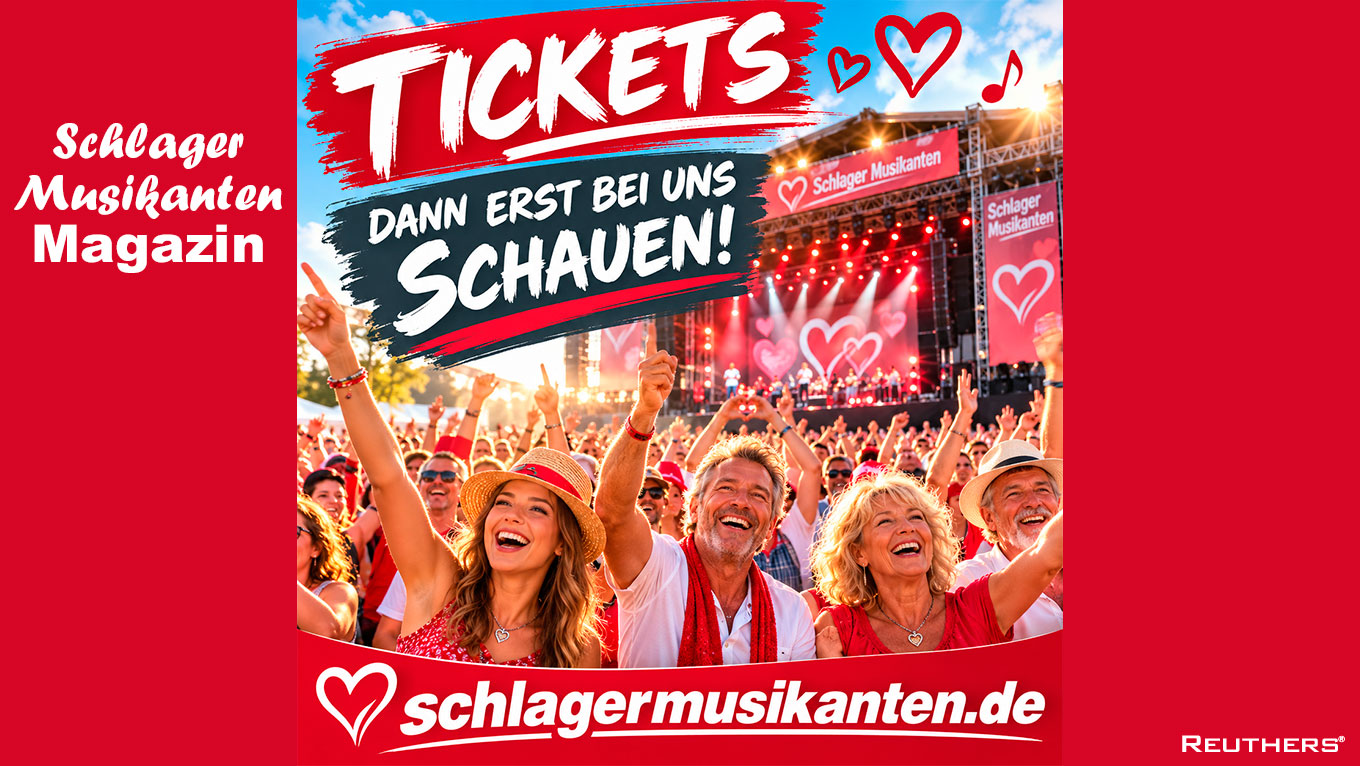 Neu bei Schlager Musikanten: Tickets für Konzerte und Tourneen