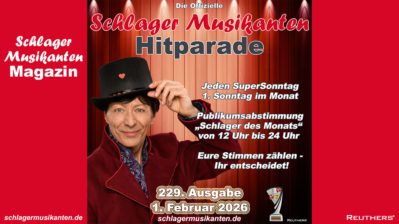 Neues ab der 229. Ausgabe der Offiziellen "Schlager Musikanten Hitparade"