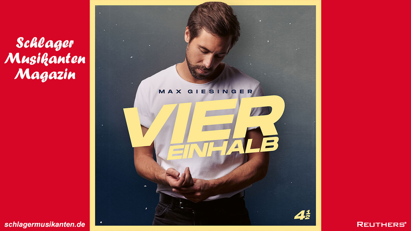 Neues Album von Max Giesinger: "Vier einhalb"