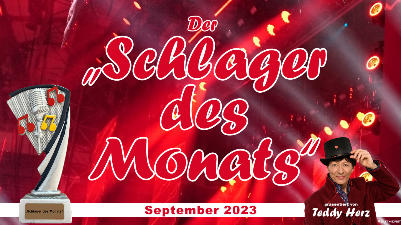 Offizielle Bekanntgabe der Nominierungen "Schlager des Monats" September 2023