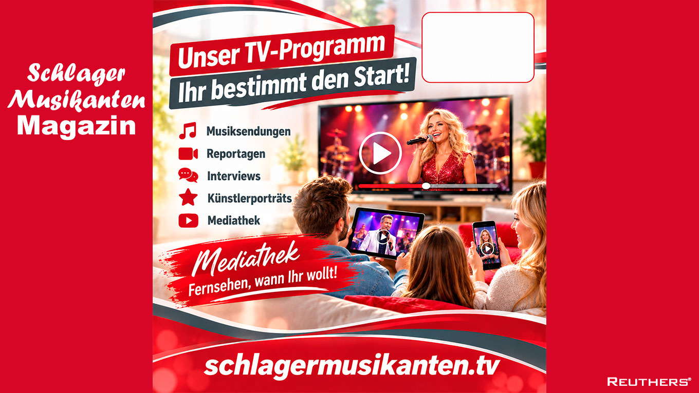 Schlager Musikanten TV: Unser TV-Programm - Ihr bestimmt den Start!
