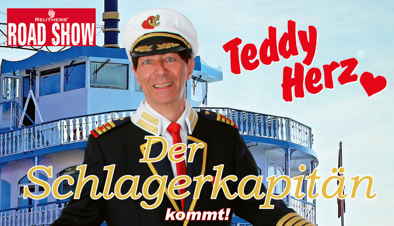Teddy Herz geht mit seiner neuen Single "Der Schlagerkapitän" auf Große Road Show