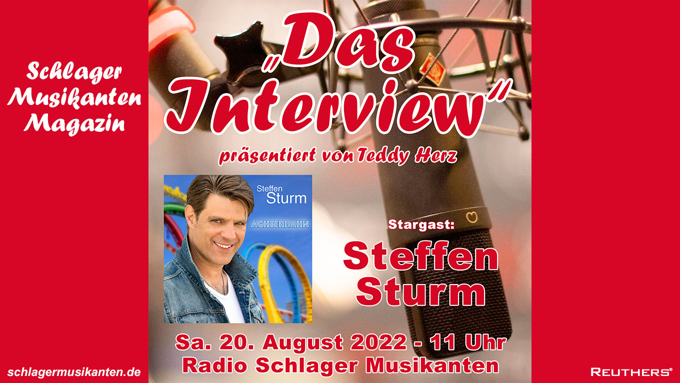 Teddy Herz präsentiert: "Das Interview" mit Stargast Steffen Sturm