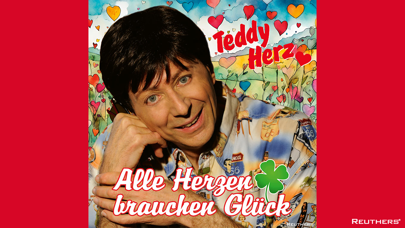 Teddy Herz releases new single "Alle Herzen brauchen Glück" - Schlager Rock'n'Roll meets summer feeling