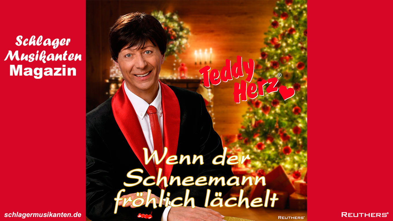 Teddy Herz verbreitet Weihnachtsfreude mit seiner neuen Single "Wenn der Schneemann fröhlich lächelt"