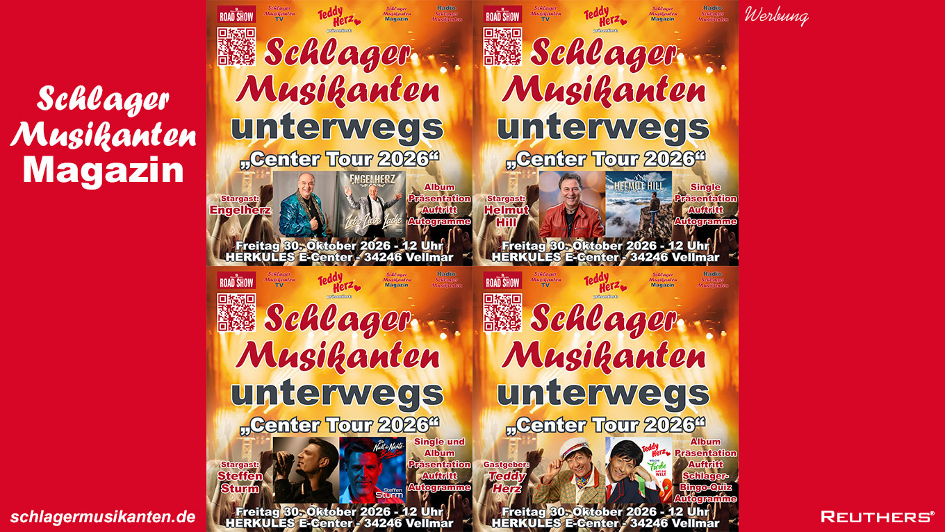 Vellmar, seid Ihr bereit? Die Schlager Musikanten Center Tour kommt!