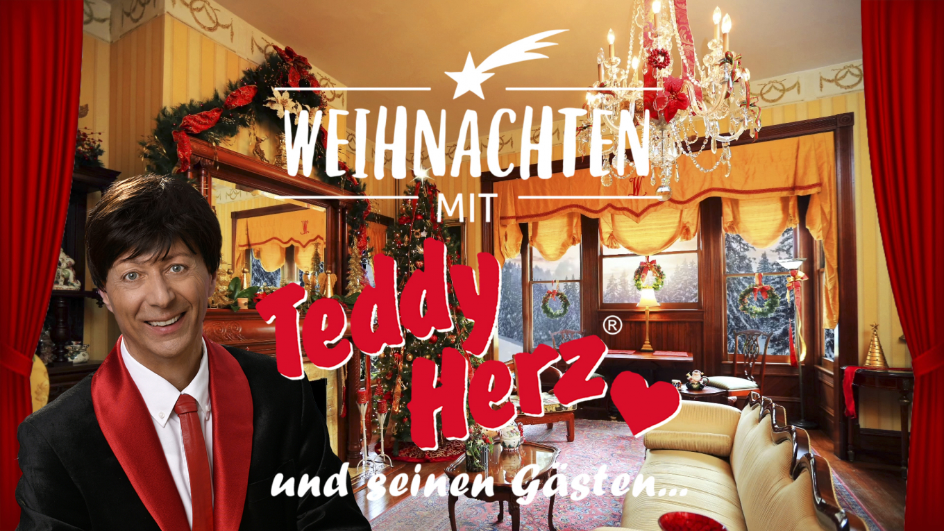 "Weihnachten mit Teddy Herz und seinen Gästen" am 3. Advent im Schlager Musikanten TV